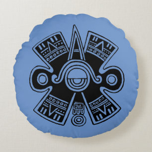 Coussins Ronds Univers aztèque
