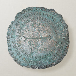 Coussins Ronds USGS Benchmark, St. Regis Mountain Geodetic Survey