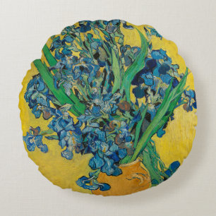 Coussins Ronds Van Gogh Vase avec l'impressionnisme classique d'I