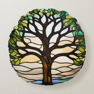 Coussins Ronds Verre tendu