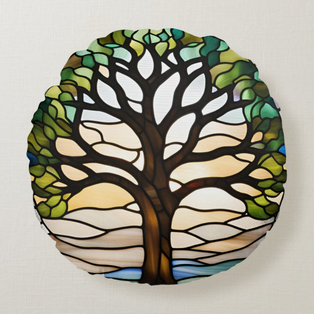 Coussins Ronds Verre tendu (Devant)