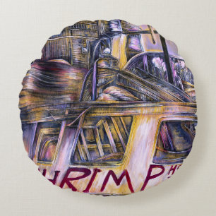 Coussins Ronds Viande Mystère Née D'Eau