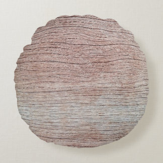 Coussins Ronds Vieille texture en bois avec de beaux motifs natur