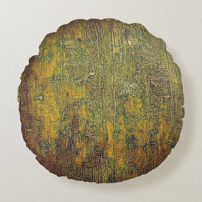 Coussins Ronds Vieux arrière - plan de grunge ou texture vieillis (Devant)