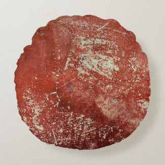 Coussins Ronds Vieux Cuivre : Vive Texture Métal.