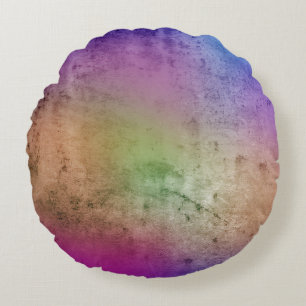 Coussins Ronds Vieux mur de couleur grunge fond abstrait, antique