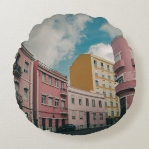 COUSSINS RONDS VILLE COLORÉE