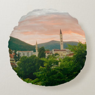 Coussins Ronds Ville de Mostar - Bosnie-Herzégovine