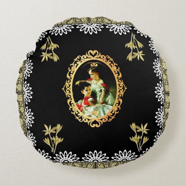 Coussins Ronds Vintage (Devant)