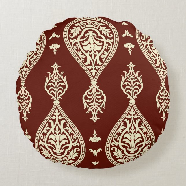 Coussins Ronds Vintage elements on a dark background (Devant)