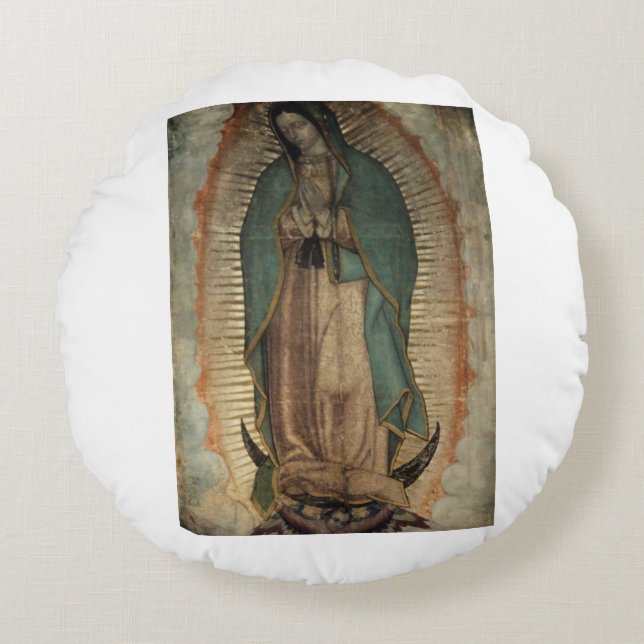 Coussins Ronds Virgen de Guadalupe (Devant)