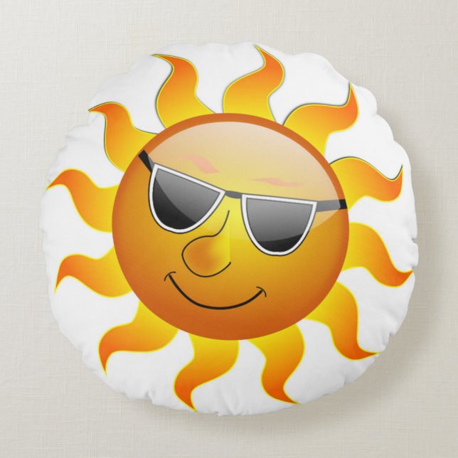 COUSSINS RONDS VISAGE COOL SOLEIL (Devant)
