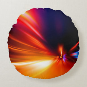 Coussins Ronds vitesse sur la nuit road abstract, arrière - plan,