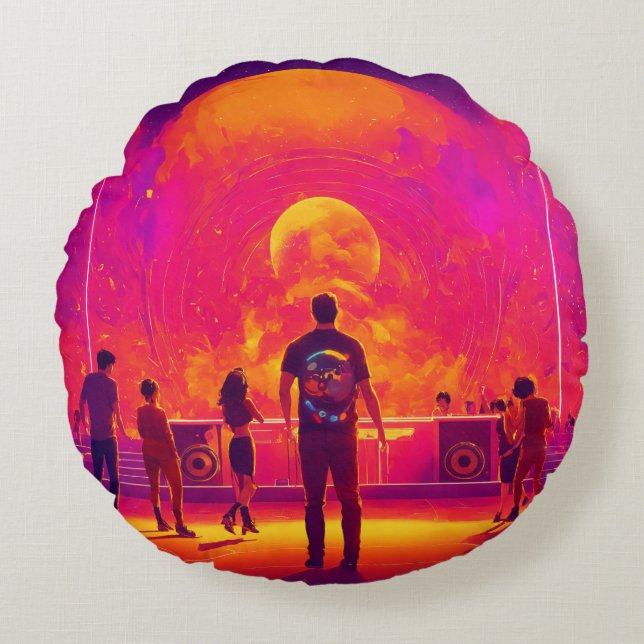 Coussins Ronds Voici quelques idées de titre créatives pour une c (Devant)