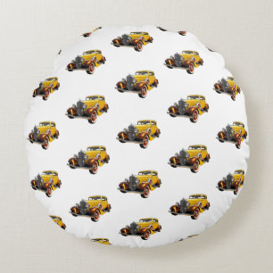 Coussins Ronds Voiture Classique Cool Moderne