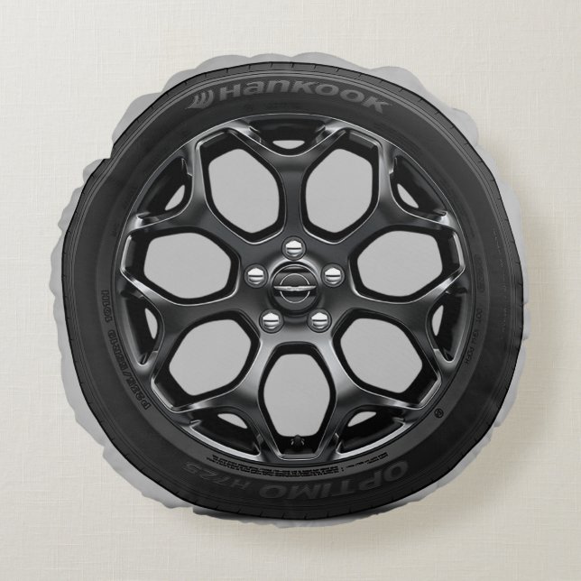 Coussins Ronds Voiture de course Roue Rim Gran Turismo Movie GT7 (Devant)