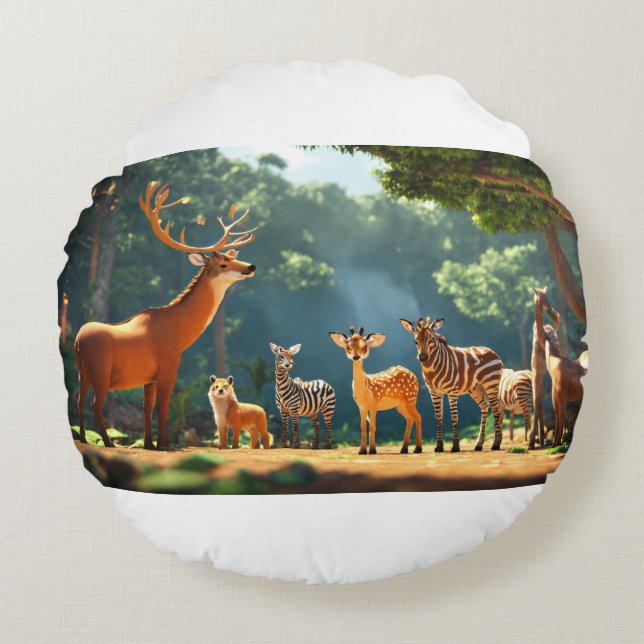 Coussins Ronds Voix du Far (Devant)