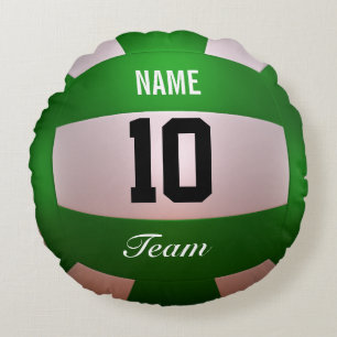 Coussins Ronds Volleyball de Forest Green