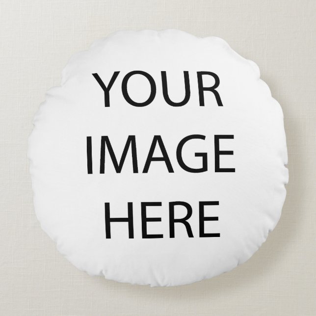 Coussins Ronds Votre image (Devant)