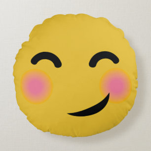 Coussins Ronds vous m'avez obtenu l'emoji de rougissement
