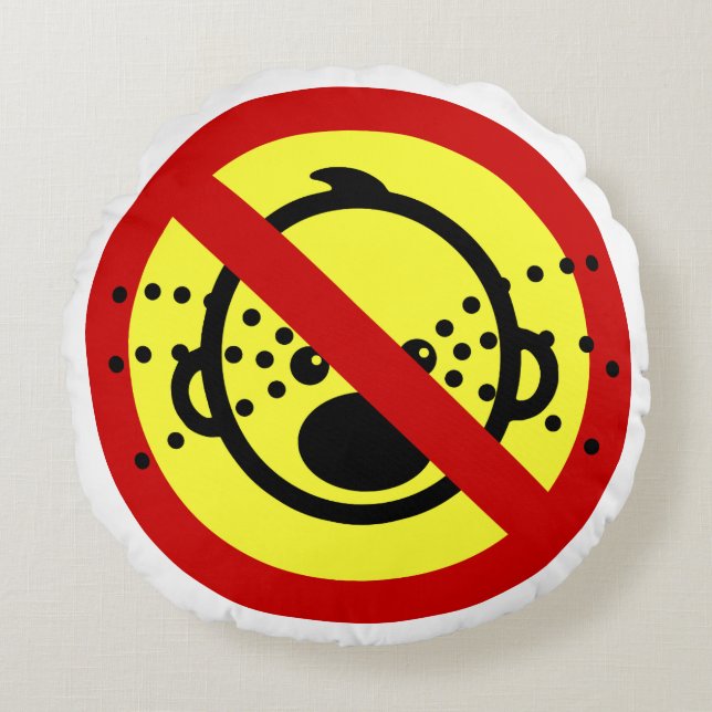 Coussins Ronds VOYAGE NO Cry Baby ⚠ Aéroport thaïlandais ⚠ (Devant)