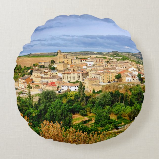 Coussins Ronds Vue de Torres del Rio (Devant)