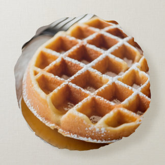 Coussins Ronds waffle