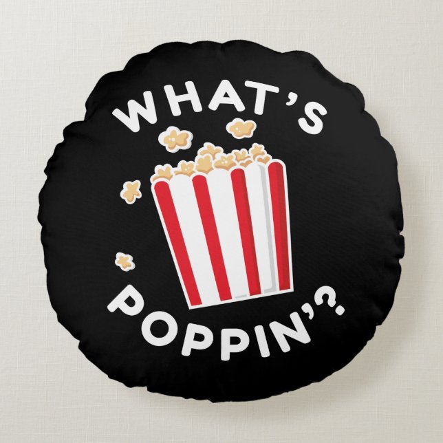 Coussins Ronds What’s Poppin’ (Devant)