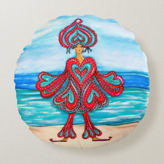 Coussins Ronds Where your Heart on your sleeve!