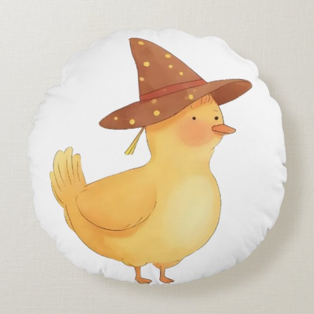 Coussins Ronds Wicked Duck Baby Pillow (Devant)