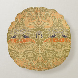 Coussins Ronds William Morris Peacock & Dragon Arts & Artisanat
