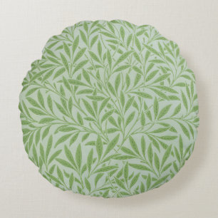 Coussins Ronds William Morris Saule Fleur Classique Vert