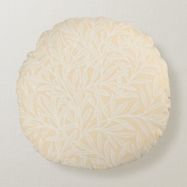 Coussins Ronds William Morris Willow Flower Classique (Devant)