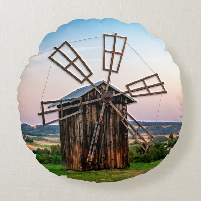 Coussins Ronds Windmill Outhouse (Devant)