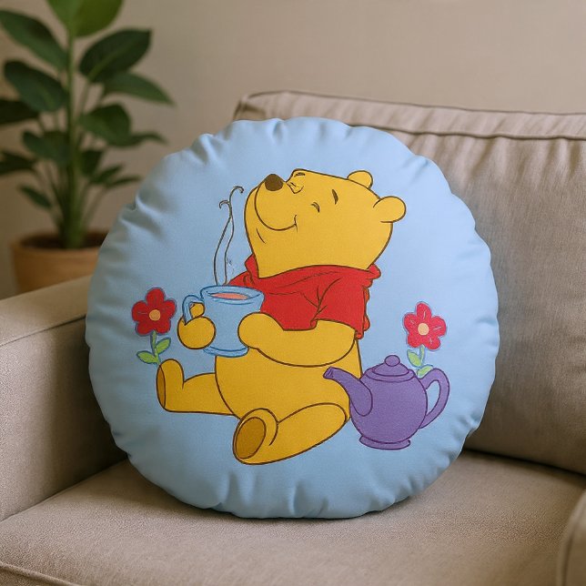 Coussins Ronds Winnie l'Ourson (Créateur téléchargé)