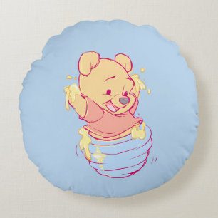 Coussins Ronds Winnie l'Ourson