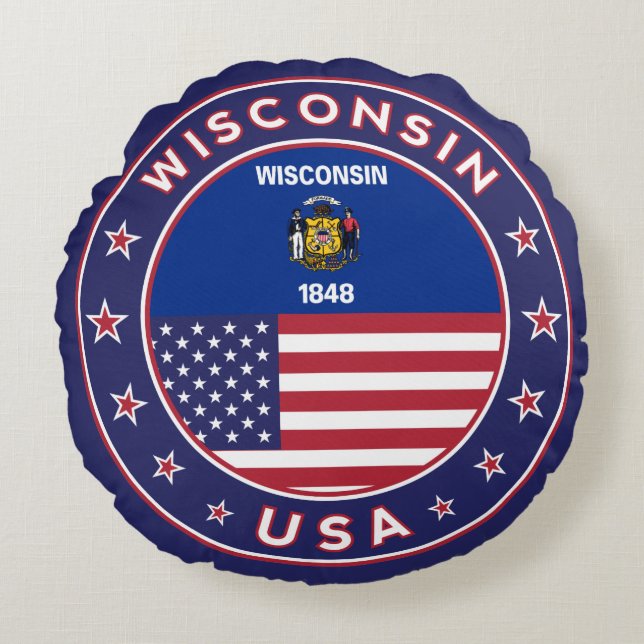 Coussins Ronds Wisconsin (Devant)