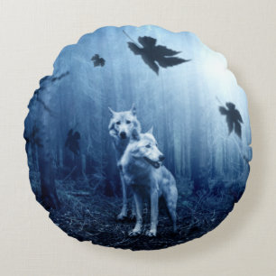 Coussins Ronds Wolves