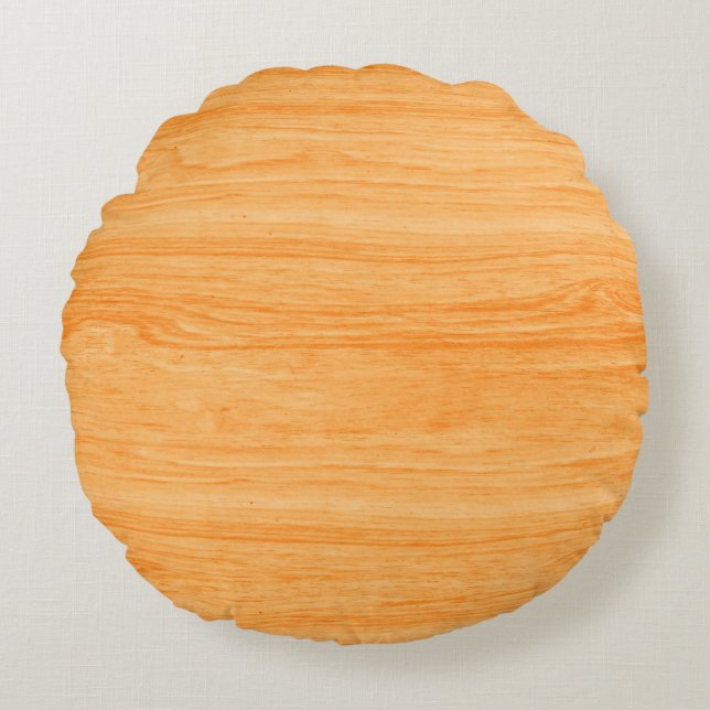 Coussins Ronds wood texture with natural patternwood,aged,antique (Devant)