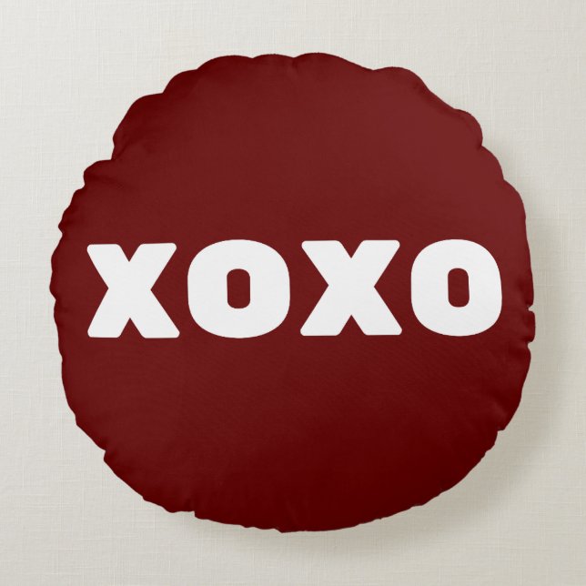 Coussins Ronds Xoxo (Devant)