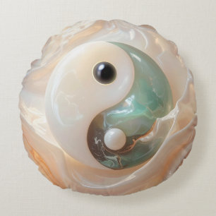 Coussins Ronds YIN ET YANG - Yijing
