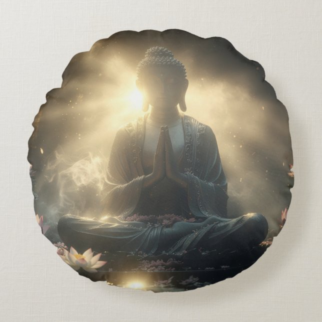 COUSSINS RONDS YOGA - MEDITATION - CARPE DIEM (Devant)