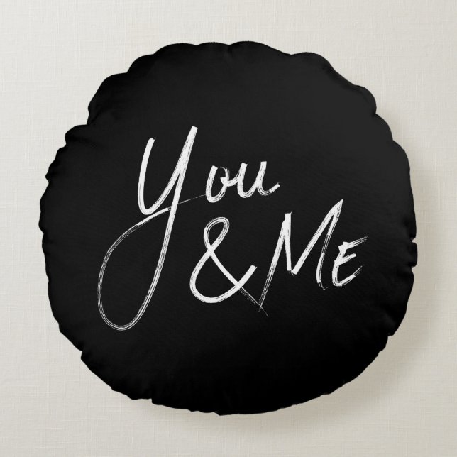 Coussins Ronds You and Me (Devant)