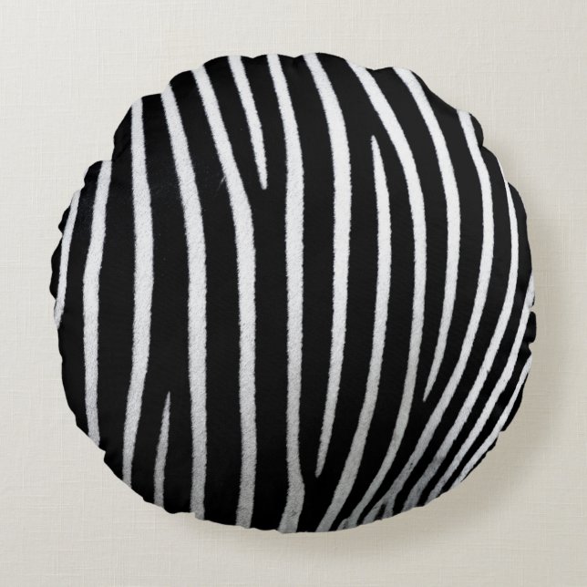 Coussins Ronds Zebra Skin (Devant)