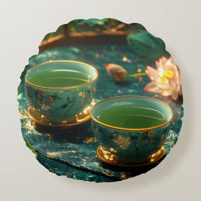 COUSSINS RONDS ZEN BUDDHISM - TEA CEREMONY (Devant)