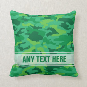 Coussins verts de coussin du camouflage #3 de Camo