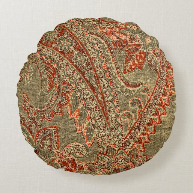 Coussins vintages Paisley (Devant)