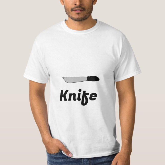 Couteau T-shirt (Devant)