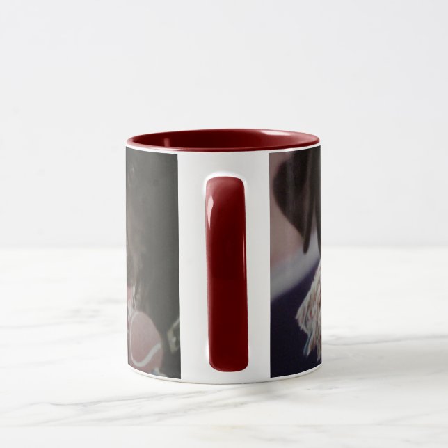 COUTUME de la TASSE 15OZ de CHIEN de DOBIE (Poignée)