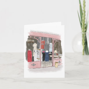 Couture au Marché aux puces de Paris - Carte pour